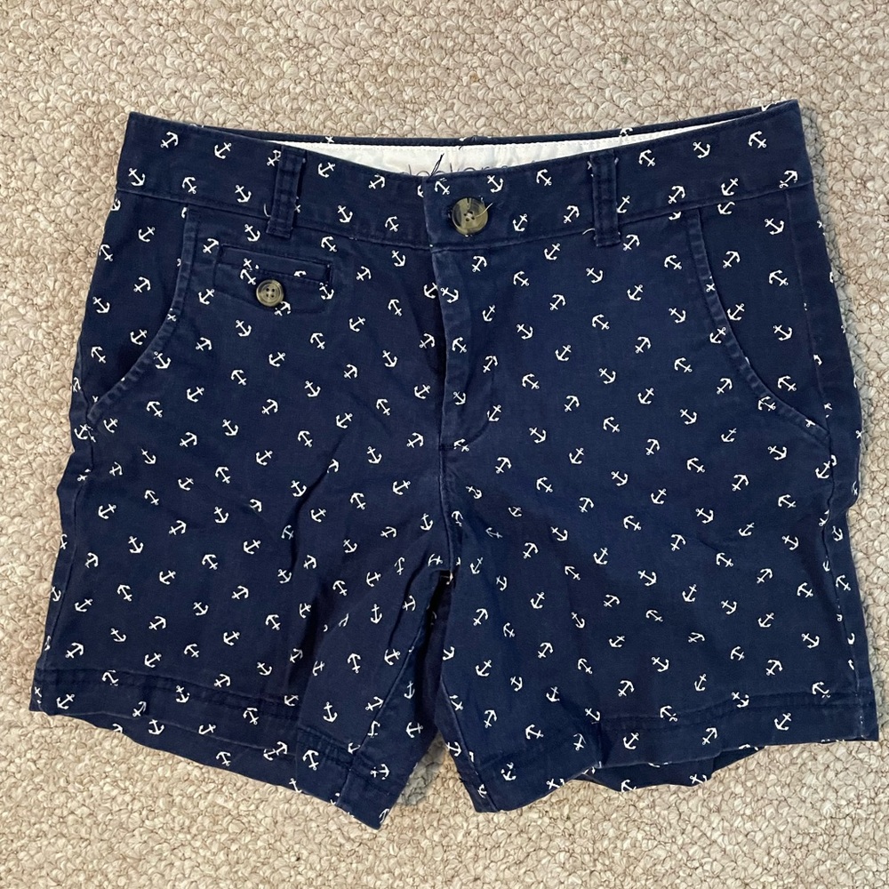 Dockers Shorts Navy Anchor Size 4